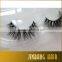 Fashion style D008 new premium 3D mink eyelashes 100% real mink fur strip lashes with custom eyelash packaging