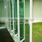 Foshan Weibo PVC/UPVC interior glass accordion folding door for parlour