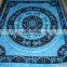 lizards printed round mandala tapestry