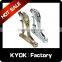 KYOK factory AB color dual designs diamond curtain rod bracket, luxurious home decor curtain finial, ABS diamond curtain rings