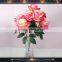 wedding flowers bouquet artificial real touch roses