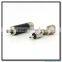 Carbon Fiber tellurium rhodium plated RCA terminals Cryogenic