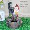 Resin indoor water fountain angel fountains