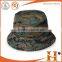 custom high quality 100% cotton twill folding bucket hat