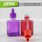 30ml rectangular cosmetic eliquid aluminium glass dropper bottle