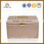 Full grain leather cosmetic box manufacturer  China