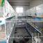 3 story 24 capacity industrial rabbit cage meat hutch sold to Russia