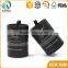 Black UV printing hardcover cardboard packaging boxes round paper cardboard box for cup packing