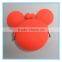 Mouse Shape Silicone Coin Holder Gift Pouch