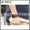 Wholesale Men Vintage Leather Bracelet with One Buckle Wristband Cuff Bangle