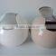 OEM Plastic Round-shaped Desktop Garbage Can With electroplating lid