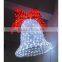 Festive Lights Led 3D Motif Light Red Bell Christmas Light Motif