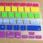 New Arrived China rainbow silicone keyboard cover
