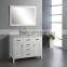 Lacquer White Floor Mounted Standing Bathroom Furniture