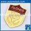 custom metal pewter nickle plating car badge emblem front wholesare
