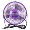 USB powered plug charging ultra quiet metal desktop table fan mini cooler cooling fan