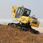 8ton wheel-crawler excavator X8 with excavator spare parts