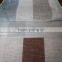 Beauty Korean curtain sets bedroom woven yarn dyed stripe chenille curtain fabric