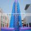 round inflatable games inflatable rock climbing wall