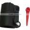 Telescopic pole parts for cleaning pole