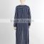 F5W20274 Women Long Casual Dress Summer Coat Fashion Design
