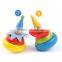 Cute Cartoon Wooden Spinning Top, Doll Kids Spinning Top TOY