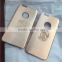 for iphone 6 Protective Case customized for iPhone case pure silver case in brushed rose gold plating case for apple iphone