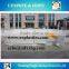 Portable ice rink barrier for synthetic ice rink board