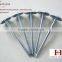 Umbrella head smooth shank stright shank white roofing nail umbrella nail