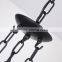 American rural retro iron glass chandelier,creative personality living room bedroom chandelier