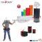 Round square plastic block tubes packaging for end mill BK