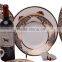 New style& shining fine bone china dinnerware set