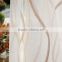 280cm width modern home decoration sheer curtain fabric with "s" curve