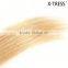 16inch 613 bleach blond color 0.5g silk straight braizilian flat pre tipped human hair extension