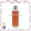 High quality graceful pink leather fragrance atomizer