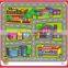 PEVA printed cartoon design table pad/floor mats/grass mats/plants mats