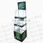 Custom plastic advertising multilayer display shelf/ rack for promotion of supermarket with made in China OEM factory