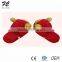 Lovely adult plush slippers with high quality