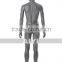 Sports full body male gray glossy mannequin