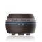 Wooden electric ultrasonic 300ml aroma cool mist essential oil diffuser humidifier 7 color light and timer,two mist mode