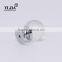 1 1/6 Inch Chrome Plated Zinc Base Clear Crystal Handle
