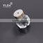 42 mm unique furniture contemporary clear glass knobs and pulls