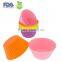 12 High Quality BPA Free Silicone Baking Cups silicone muffin cup silicone cupcake liner bakeware set