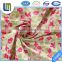 High quality stretch twill bed sheet fabric with flower print