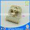 F-547 gold plated metal lock,flower turn locks for handbag