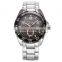 CURREN Brand New Men Black Dial Silver Stainless Steel Auto Date Analog Male Sport Quartz Watch