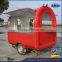 JX-FR220J red color mobile street popcorn vending cart for sale