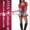 Top quality manufacturer lady's cheap french maid costume