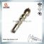 OEM steel gear and shaft OEM brass collar shaft with cnc machining