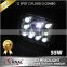 55W 5x7in rectangle 4x4 off-road Jeep SUV truck vehicle dual sealed beam led headlight replacement